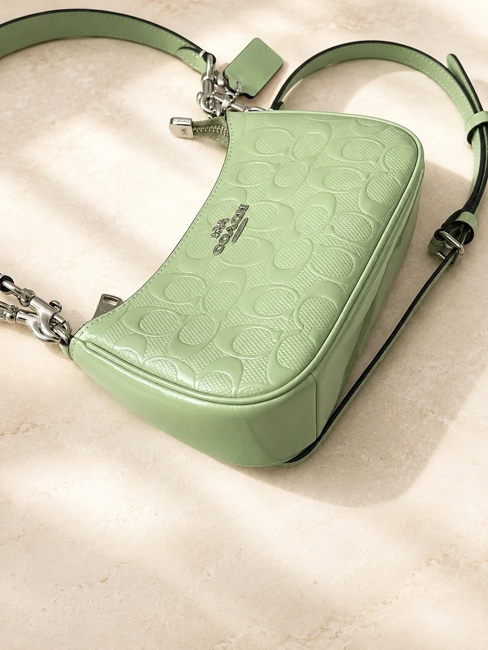 Coach Teri Mini Crossbody Bag With Heart Charm